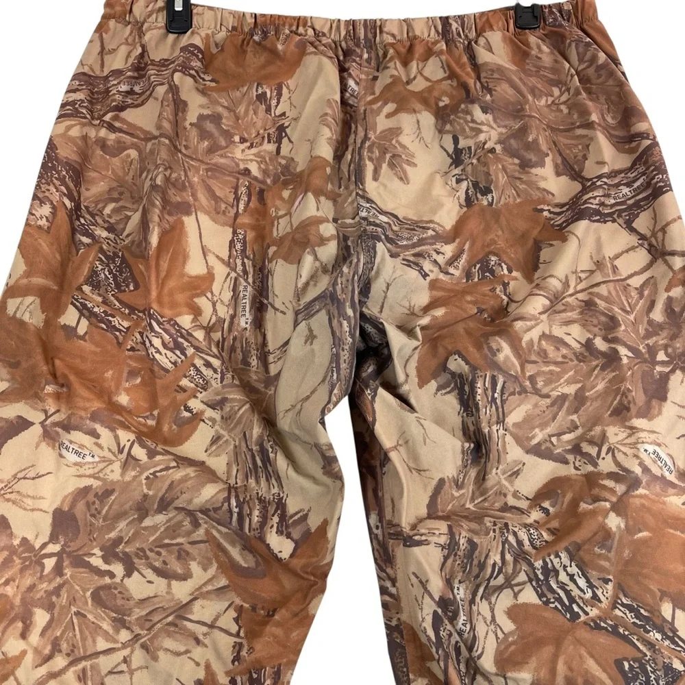 Vtg 10X Mens 2XL Regular Pants Realtree Camo GoreTex RainWear Hunting Outdoor